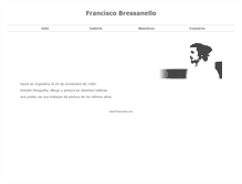 Tablet Screenshot of fbressanello.com